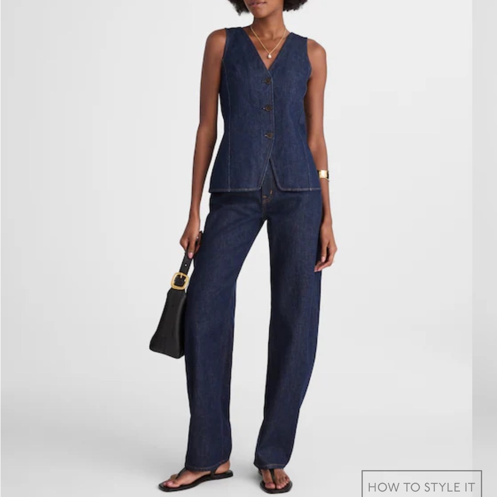 Madewell The Balloon Jean in Rinse Wash